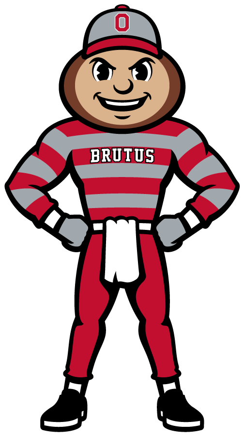 Ohio State Buckeyes 2022-Pres Mascot Logo v3 diy iron on heat transfer